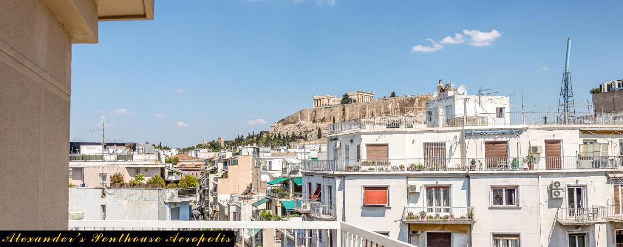 Apartamento Alexander'S Penthouse Atenas Exterior foto
