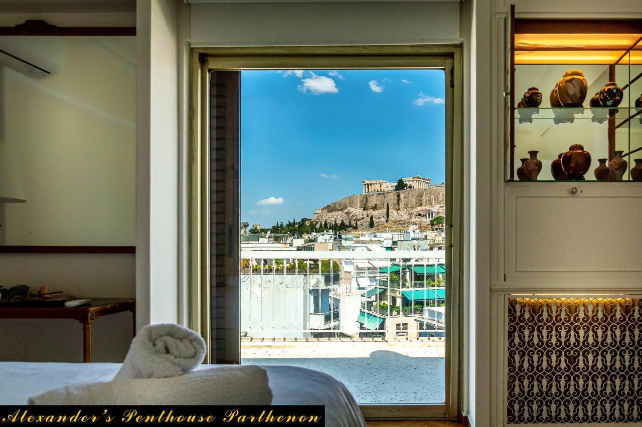 Apartamento Alexander'S Penthouse Atenas Exterior foto
